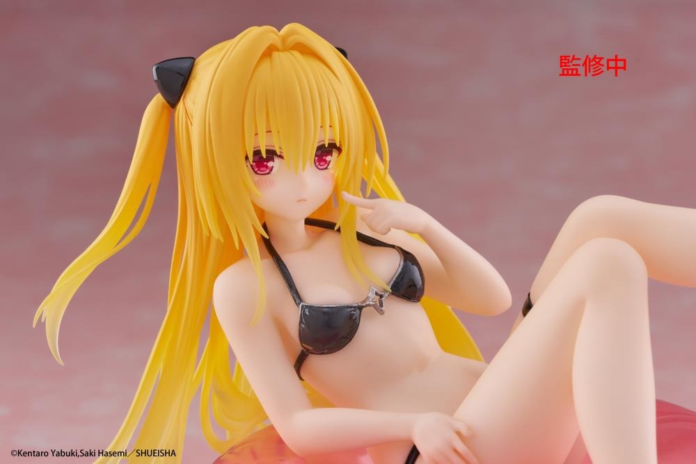To Love-Ru Darkness Aqua Float Girls Figure - Golden Darkness To LOVE-Ru TAITO Desktop Cute