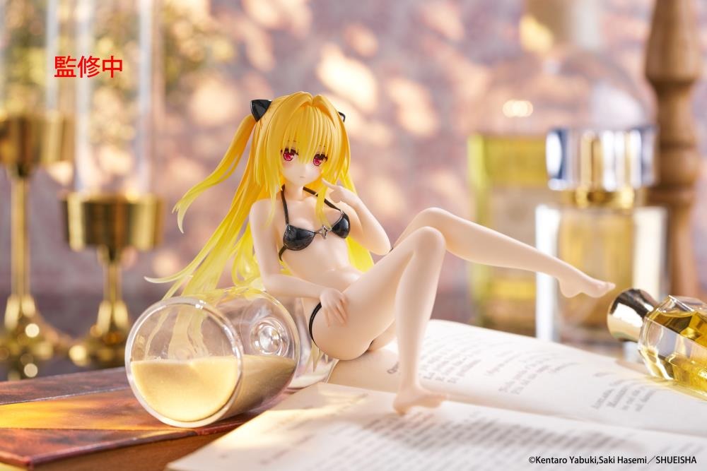 To Love-Ru Darkness Aqua Float Girls Figure - Golden Darkness To LOVE-Ru TAITO Desktop Cute