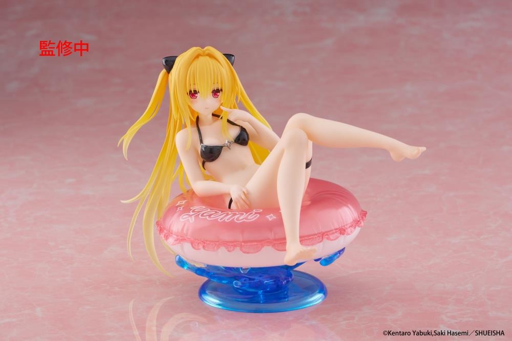To Love-Ru Darkness Aqua Float Girls Figure - Golden Darkness To LOVE-Ru TAITO Desktop Cute
