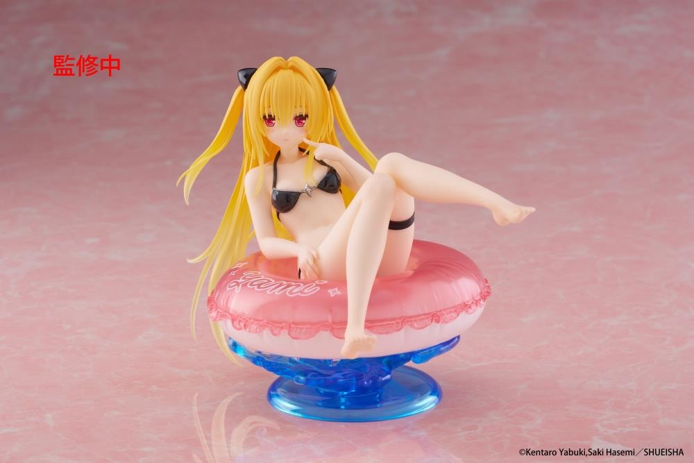 To Love-Ru Darkness Aqua Float Girls Figure - Golden Darkness To LOVE-Ru TAITO Desktop Cute