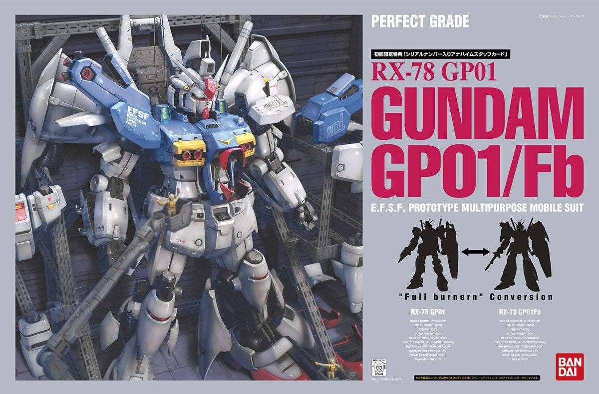 PG 1/60 Gundam GP01FB 