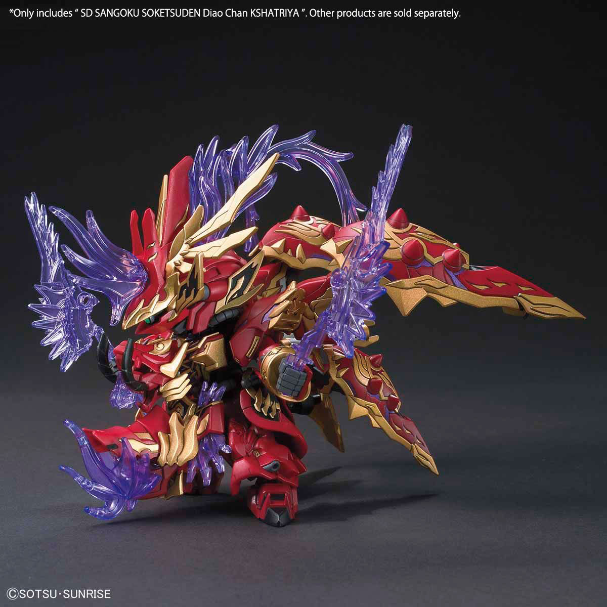 SD SANGOKU SOKETSUDEN Diao Chan KSHATRIYA SD Gundam Sangokuden Brave Battle Warriors BANDAI HOBBY {Tag=Product Line}