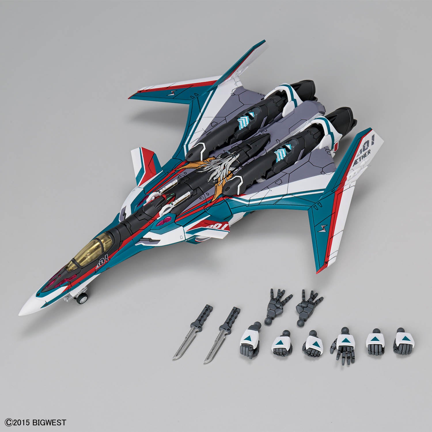 HG 1/100 Vf-31S Siegfried (Arad Molders Use) Macross Bandai High Grade (HG)