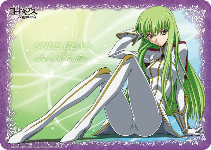 C.C. Revival "Code Geass Lelouch of the Rebellion" Character Rubber Mat - Glacier Hobbies - Broccoli
