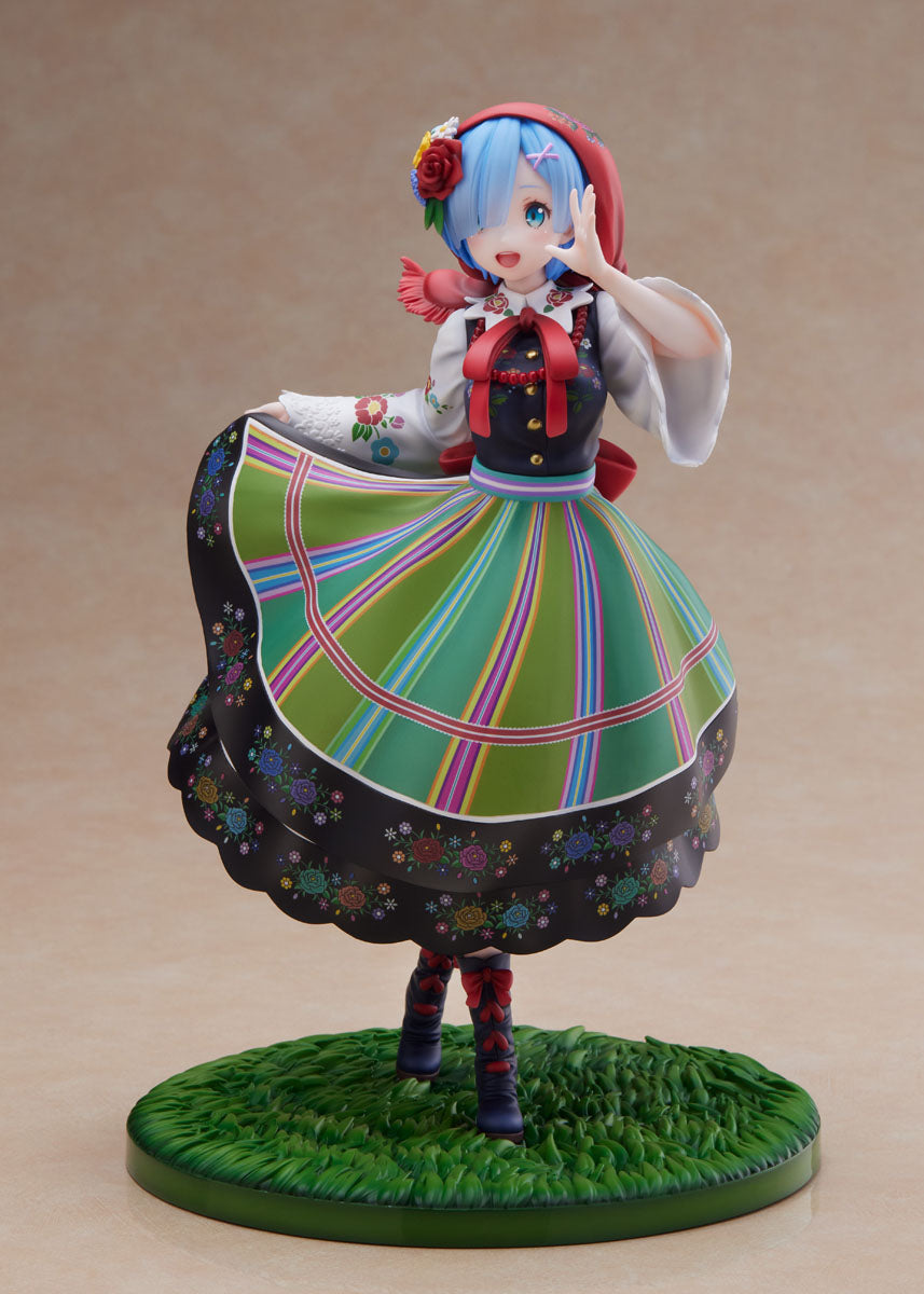 Re:ZERO -Starting Life in Another World- Rem Country Dress Ver. 1/7 Scale Figure - Glacier Hobbies - FuRyu Corporation