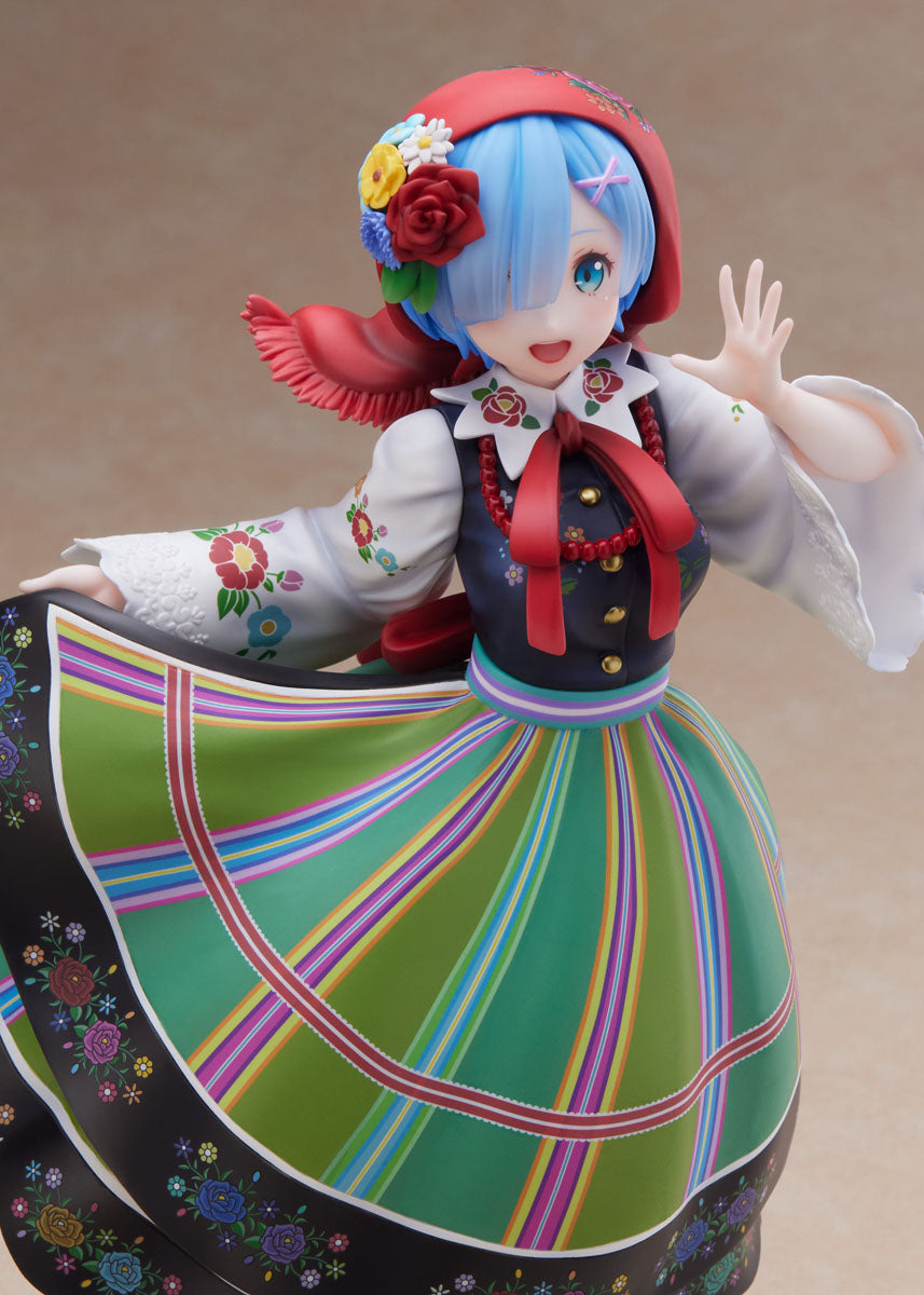 Re:ZERO -Starting Life in Another World- Rem Country Dress Ver. 1/7 Scale Figure - Glacier Hobbies - FuRyu Corporation