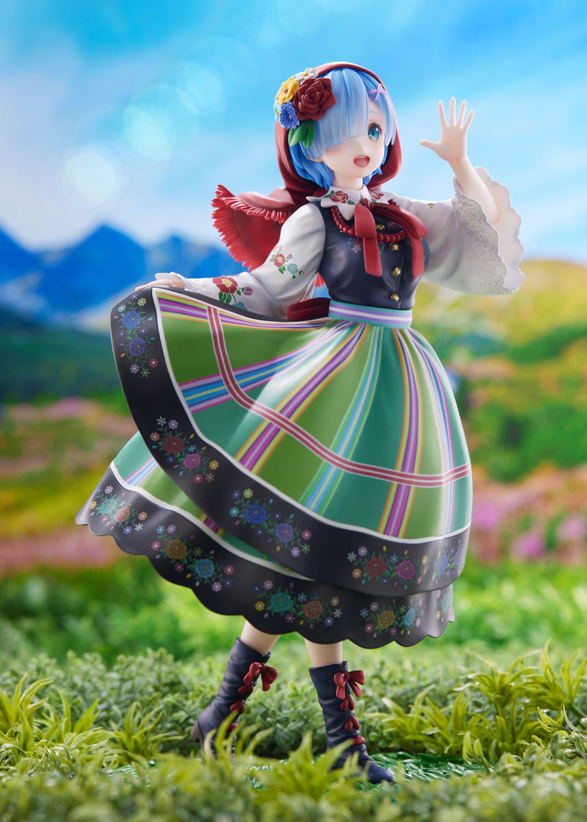 Re:ZERO -Starting Life in Another World- Rem Country Dress Ver. 1/7 Scale Figure - Glacier Hobbies - FuRyu Corporation