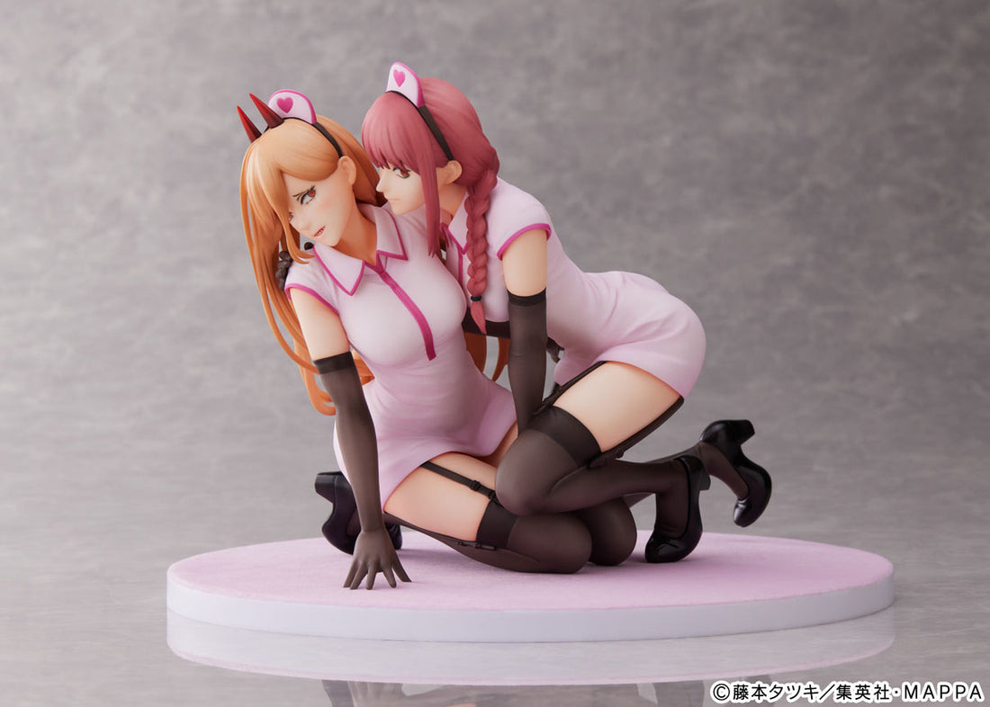 Power & Makima Nurse Ver. 1/7 Scale Figure Set - Glacier Hobbies - FuRyu Corporation