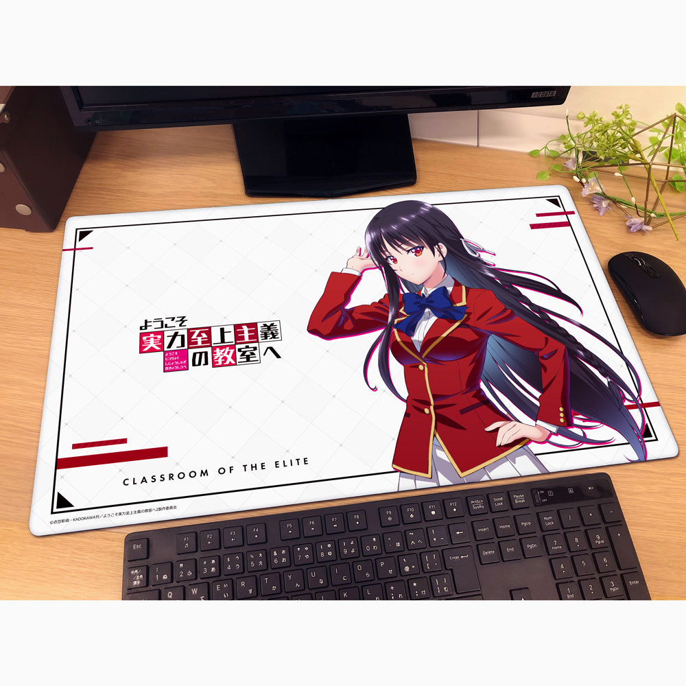 Horikita Suzune "Classroom of the Elite" Rubber Mat - Glacier Hobbies - Curtain Tamashii