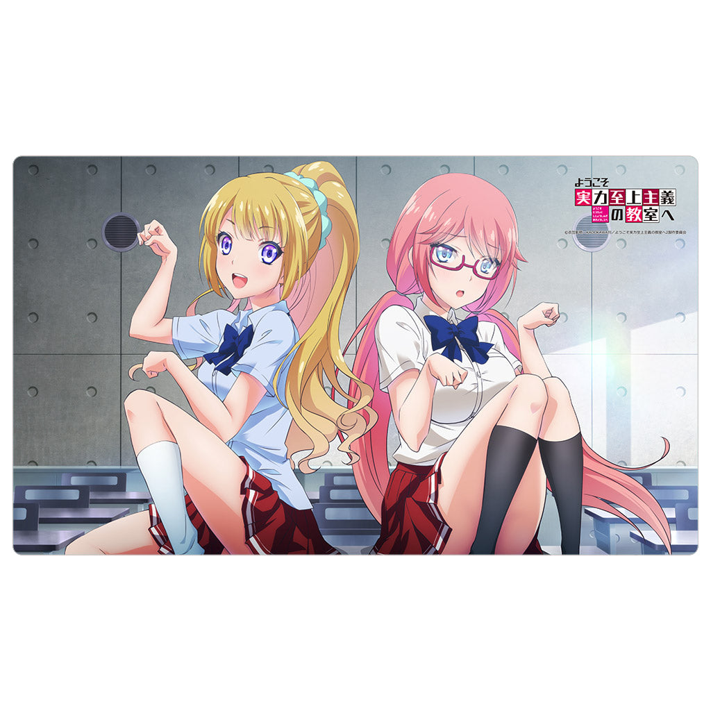 Karuizawa Kei & Sakura Airi "Classroom of the Elite" Rubber Mat - Glacier Hobbies - Curtain Tamashii