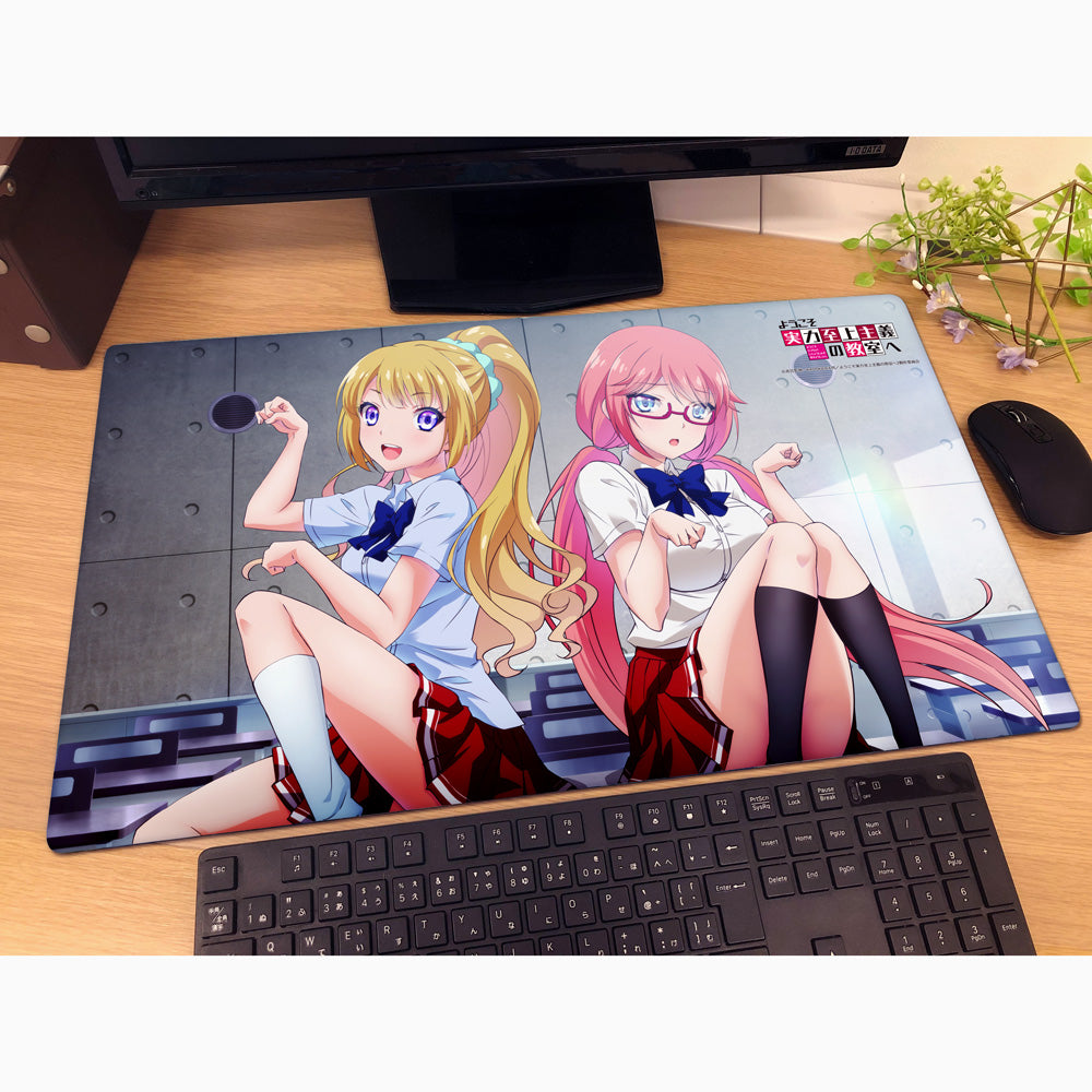 Karuizawa Kei & Sakura Airi "Classroom of the Elite" Rubber Mat - Glacier Hobbies - Curtain Tamashii