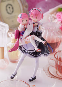 Re:ZERO -Starting Life in Another World- Figure Ram & Childhood Ram 1/7 Scale Figure - Glacier Hobbies - SEGA