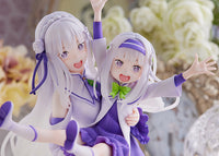 Re:ZERO -Starting Life in Another World- Figure Emilia & Childhood Emilia 1/7 Scale Figure - Glacier Hobbies - SEGA