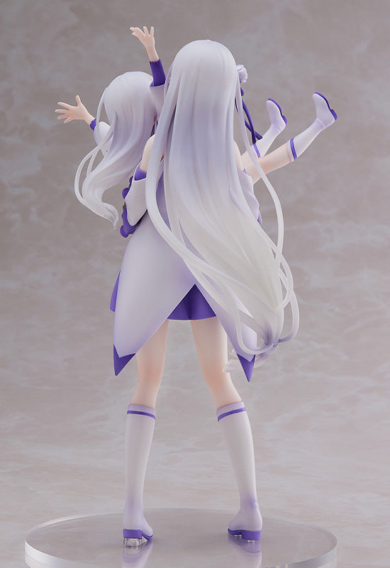Re:ZERO -Starting Life in Another World- Figure Emilia & Childhood Emilia 1/7 Scale Figure - Glacier Hobbies - SEGA