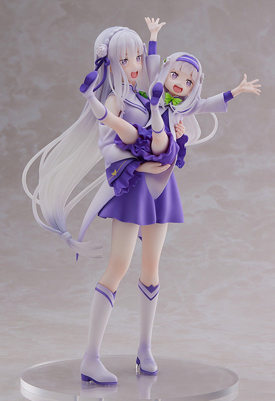 Re:ZERO -Starting Life in Another World- Figure Emilia & Childhood Emilia 1/7 Scale Figure - Glacier Hobbies - SEGA