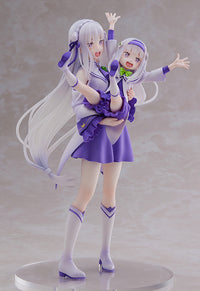 Re:ZERO -Starting Life in Another World- Figure Emilia & Childhood Emilia 1/7 Scale Figure - Glacier Hobbies - SEGA