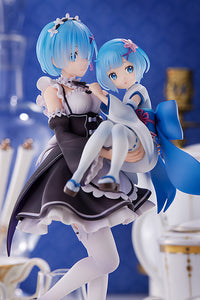 Rem & Childhood Rem Re:ZERO -Starting Life in Another World- 1/7 Scale Figure - Glacier Hobbies - SEGA