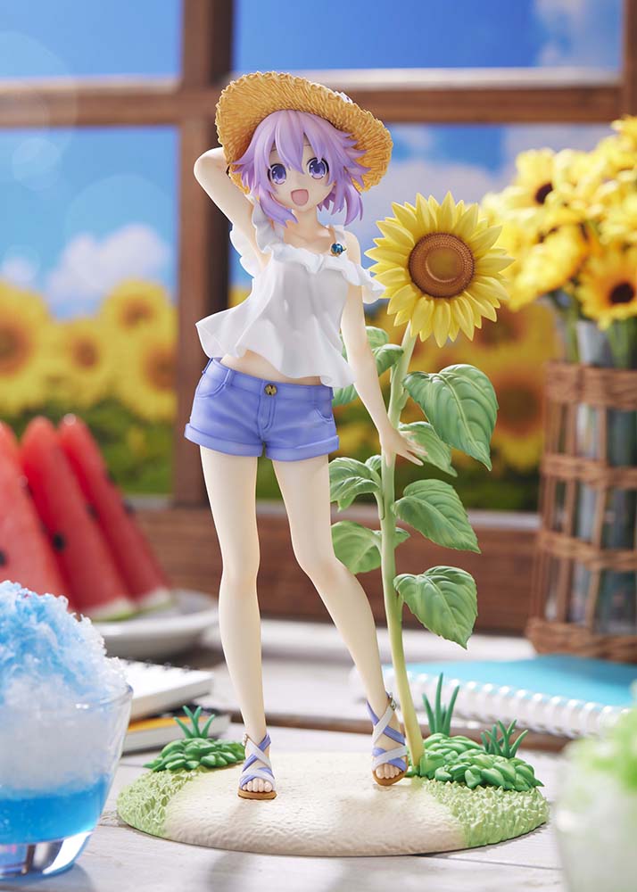 Hyperdimension Neptunia Neptunia summer vacation ver. 1/7 Scale Figure - Glacier Hobbies - Broccoli