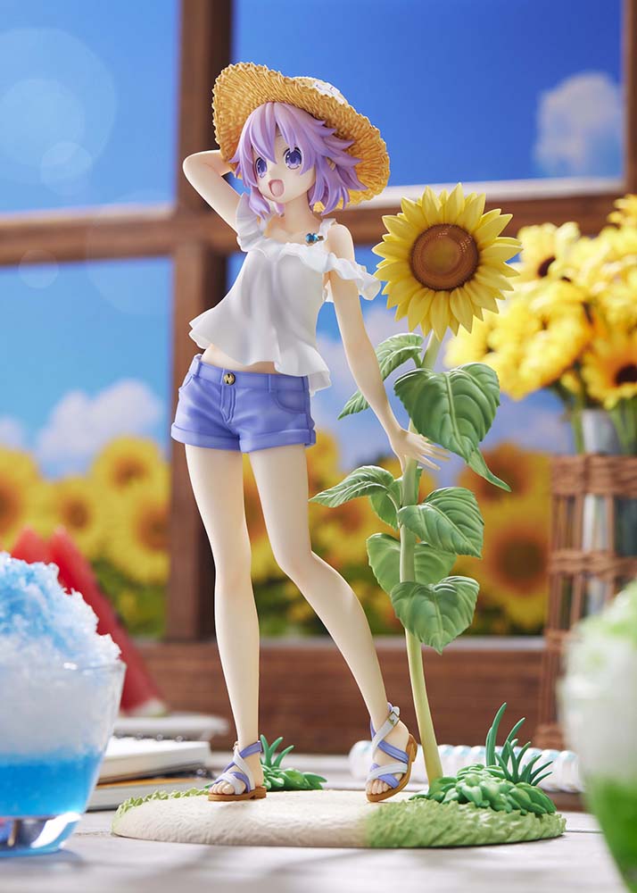 Hyperdimension Neptunia Neptunia summer vacation ver. 1/7 Scale Figure - Glacier Hobbies - Broccoli