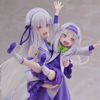 Re:ZERO -Starting Life in Another World- Figure Emilia & Childhood Emilia 1/7 Scale Figure - Glacier Hobbies - SEGA