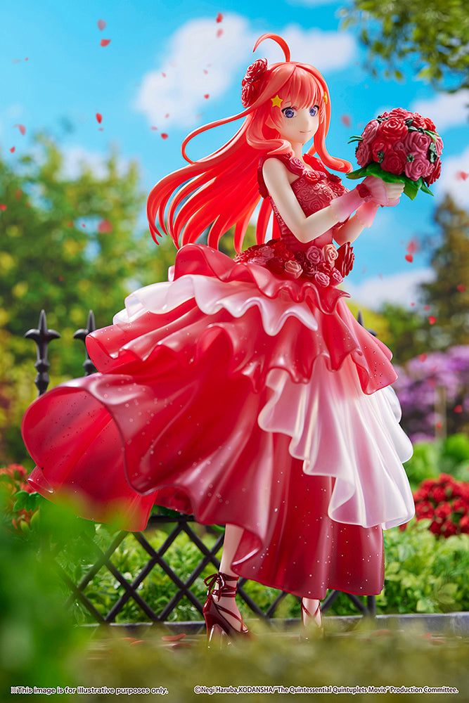 Itsuki Nakano - Floral Dress Ver . The Quintessential Quintuplets Movie 1/7 Scale Figure - Glacier Hobbies - Estream