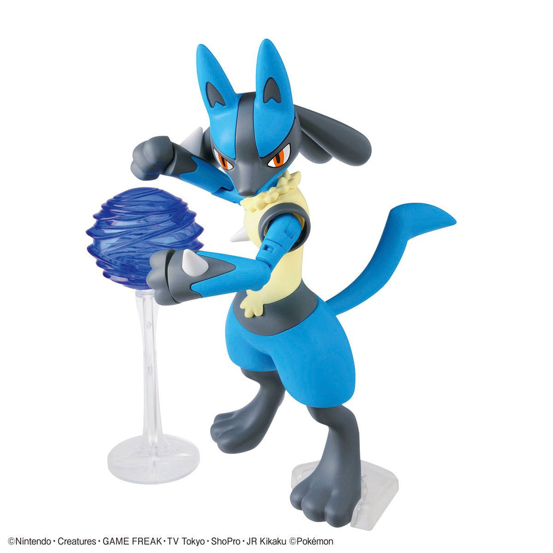 Riolu & Lucario Model - Glacier Hobbies - Bandai