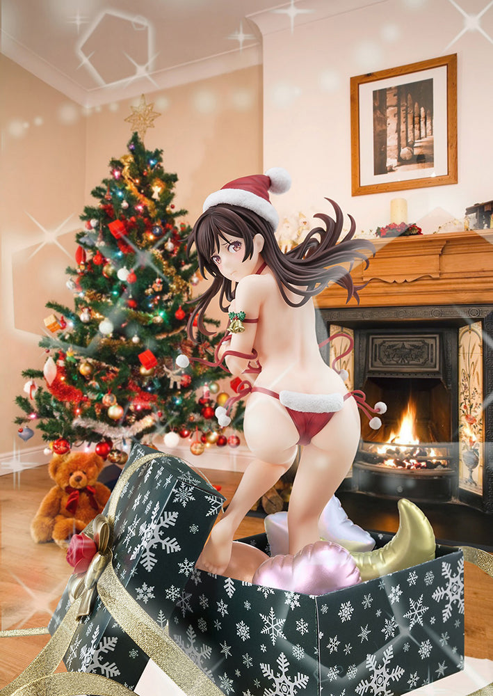[PREORDER] “Rent-A-Girlfriend” MIZUHARA Chizuru in a Santa Claus bikini de fluffy 1/6 Scale Figure - Glacier Hobbies - Hakoiri-musume inc.