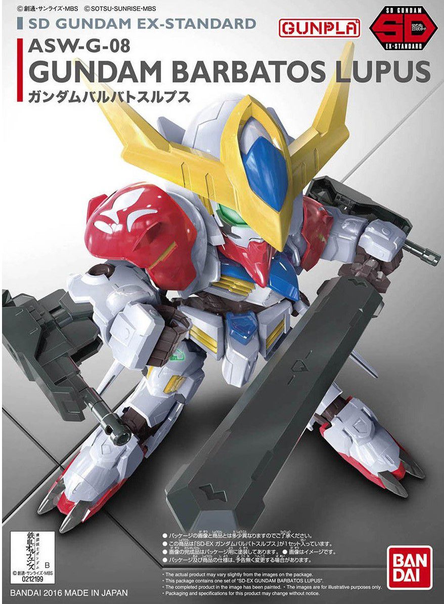 SDEX Gundam Barbatos Lupus - Glacier Hobbies - Bandai