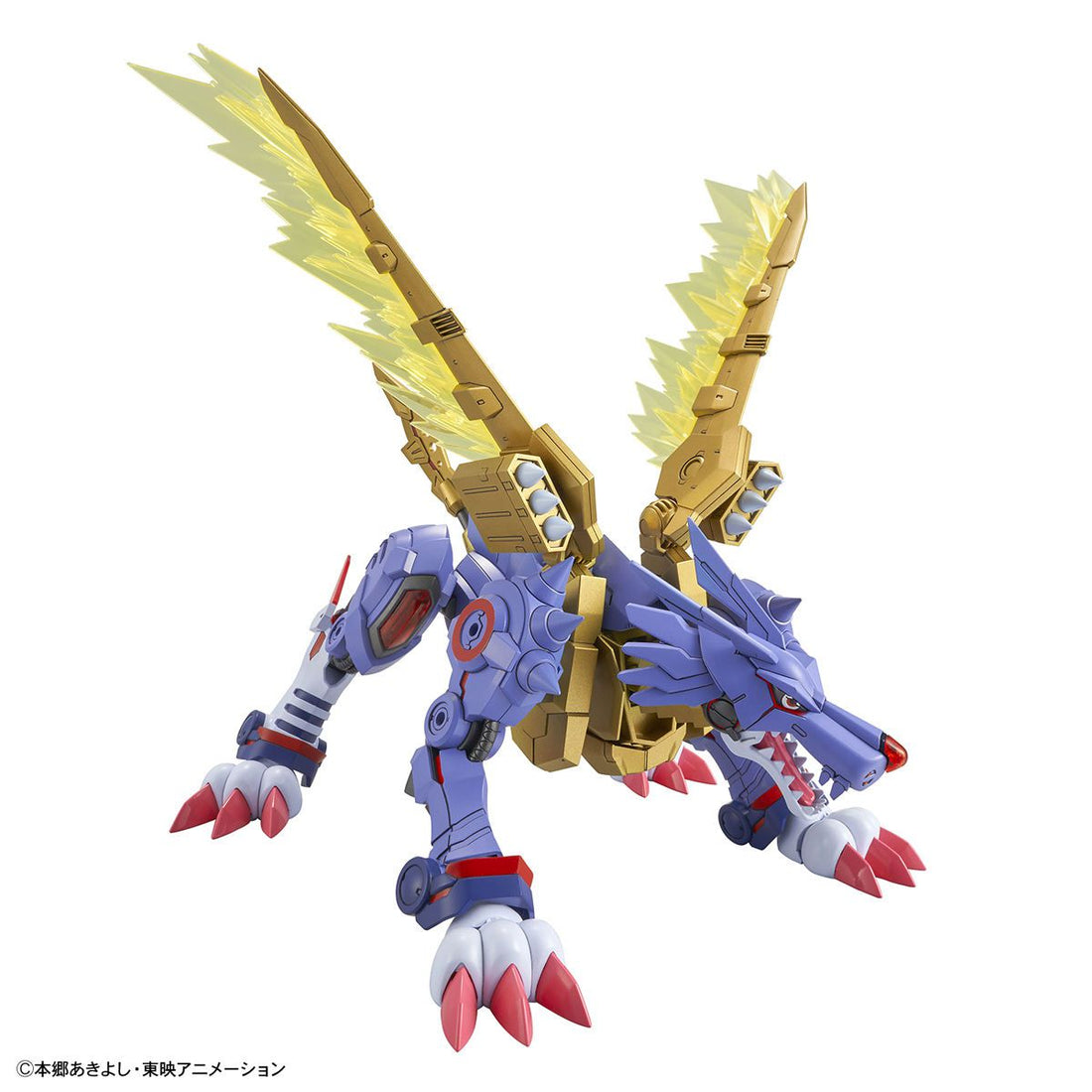 Metal Garurumon (Amplified) Figure-rise Standard - Glacier Hobbies - Bandai