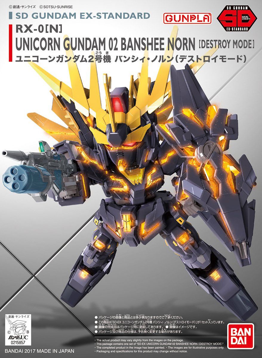 SDEX Unicorn Gundam 02 Banshee Norn - Glacier Hobbies - Bandai