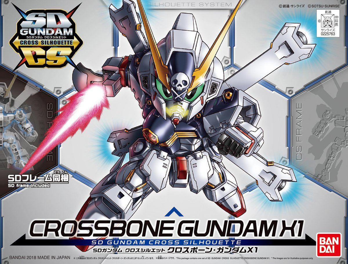SDCS Crossbone Gundam X-1 - Glacier Hobbies - Bandai