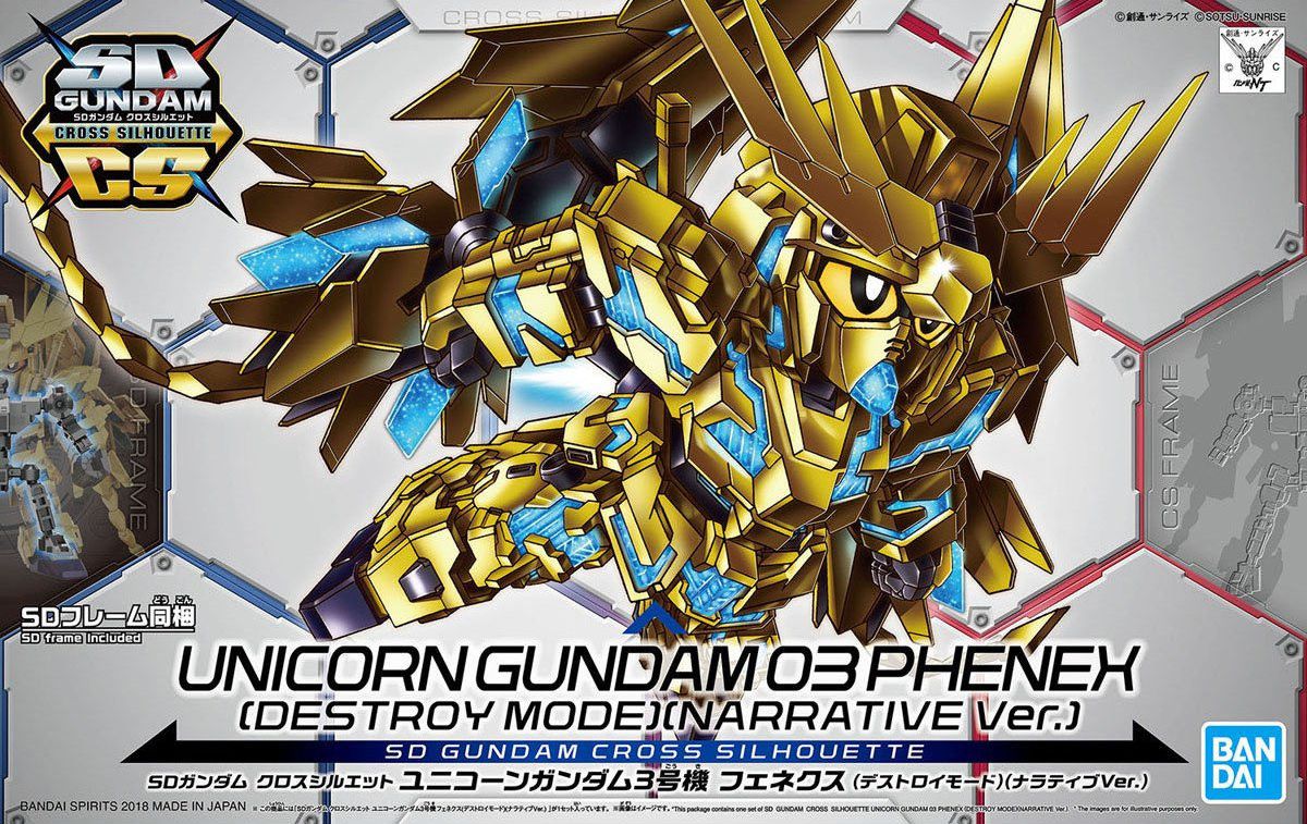 SDCS Unicorn Gundam 03 Phenex - Glacier Hobbies - Bandai