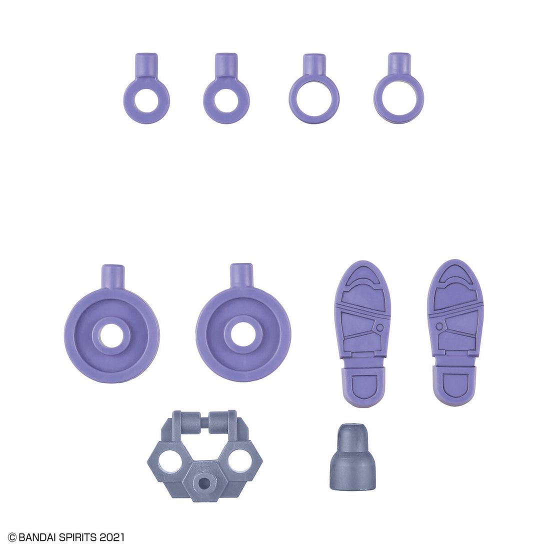 30MS Option Body Part Type A02 (Color A) - Glacier Hobbies - Bandai