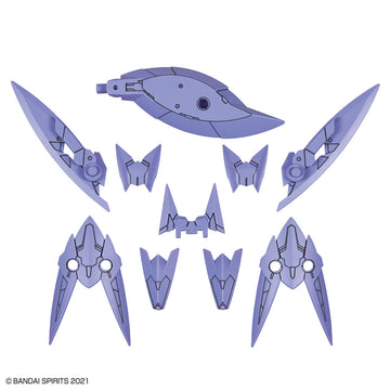 30MS Option Parts Set 4 (Stealth Armor) - Glacier Hobbies - Bandai
