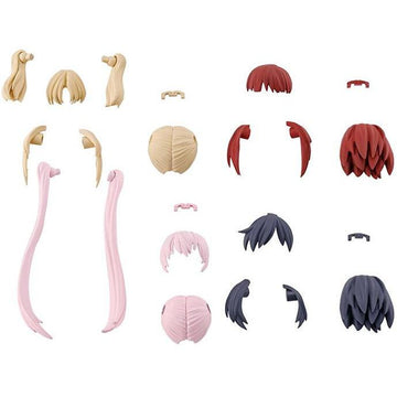 30MS Optional Hairstyle Parts Vol.1 (All 4 Types) - Glacier Hobbies - Bandai