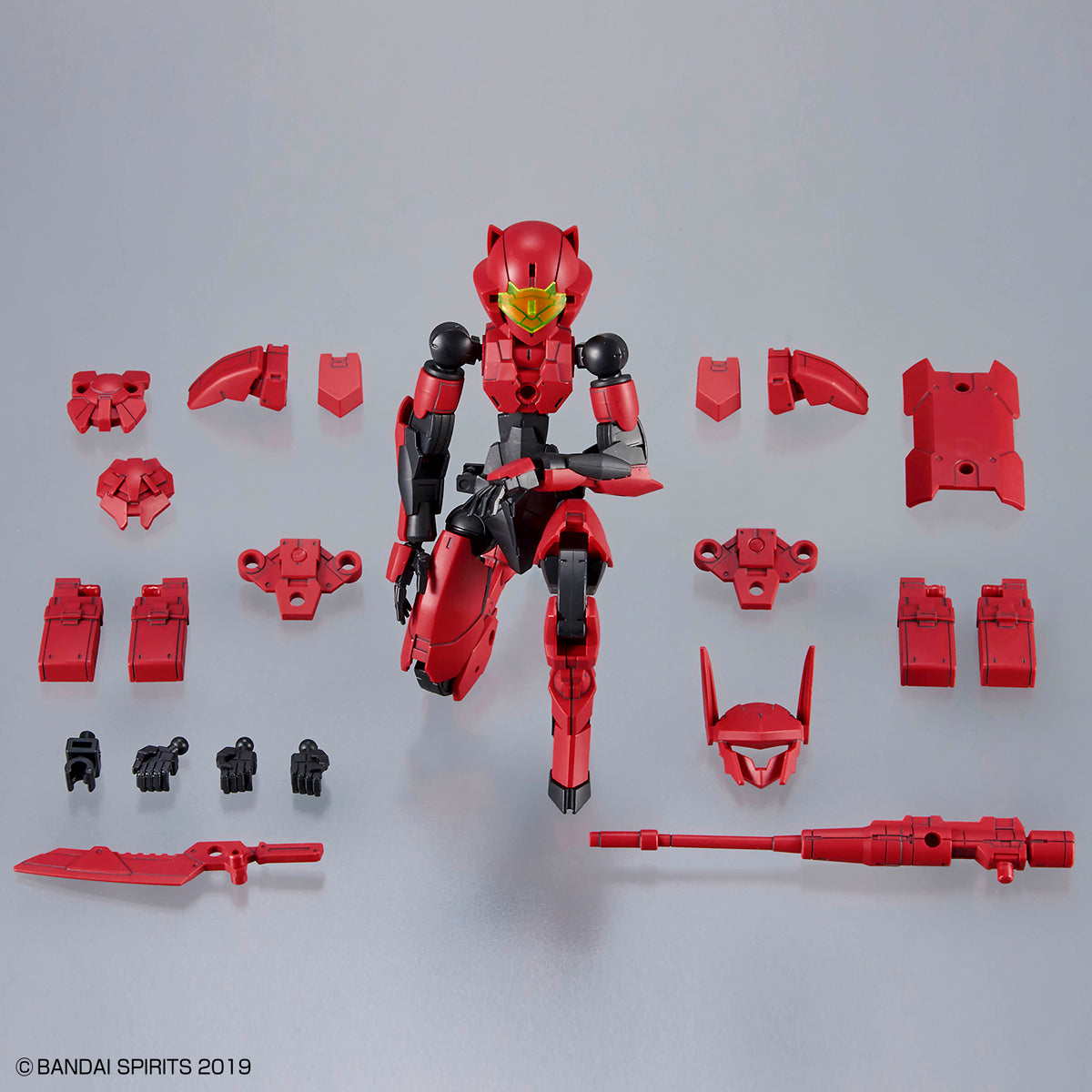 30mm 1/144 EXM-E7c Spinatia (Commando Type) - Glacier Hobbies - Bandai