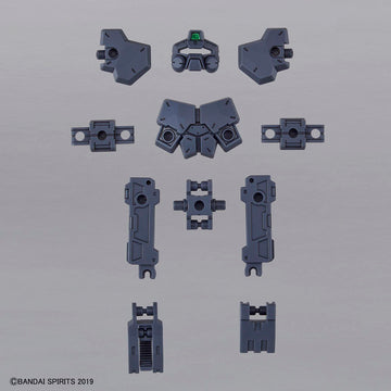 30mm Option Armor for Base Attack (Rabiot/Dark Gray) - Glacier Hobbies - Bandai