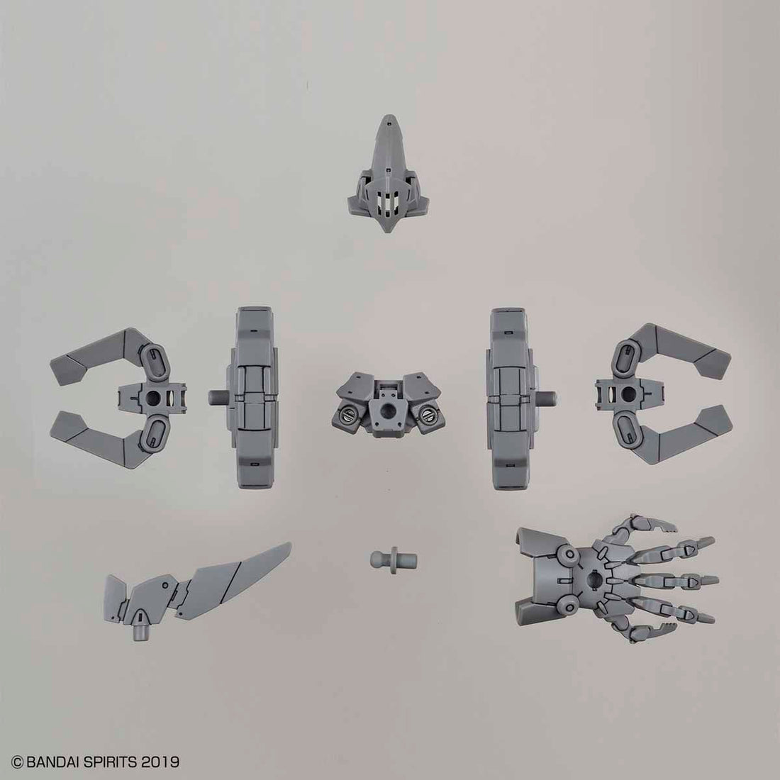 30mm Option Armor for Defense Operations (Cielnova/Gray) - Glacier Hobbies - Bandai