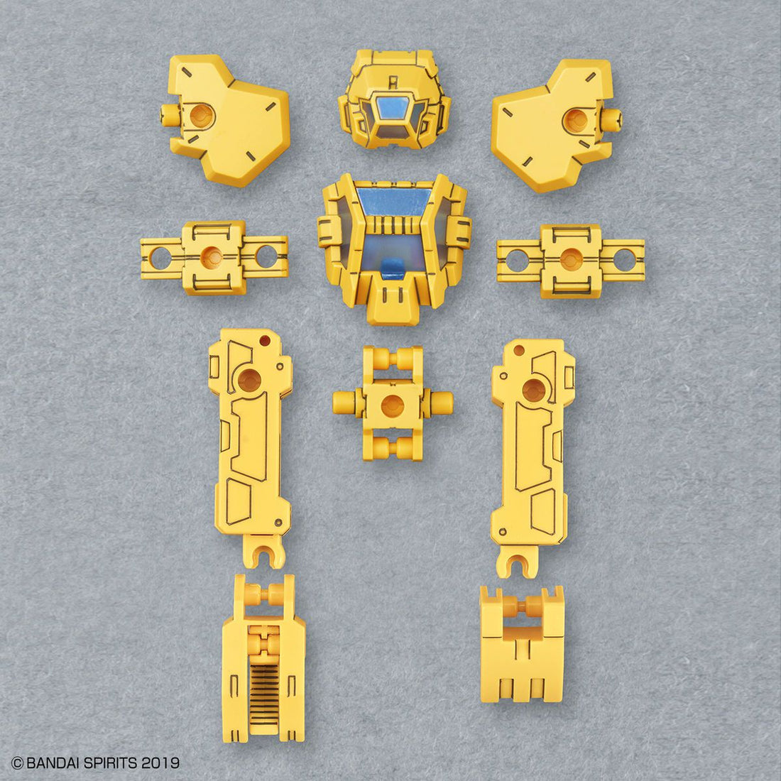 30mm Option Armor for Special Operation (Rabiot/Yellow) - Glacier Hobbies - Bandai