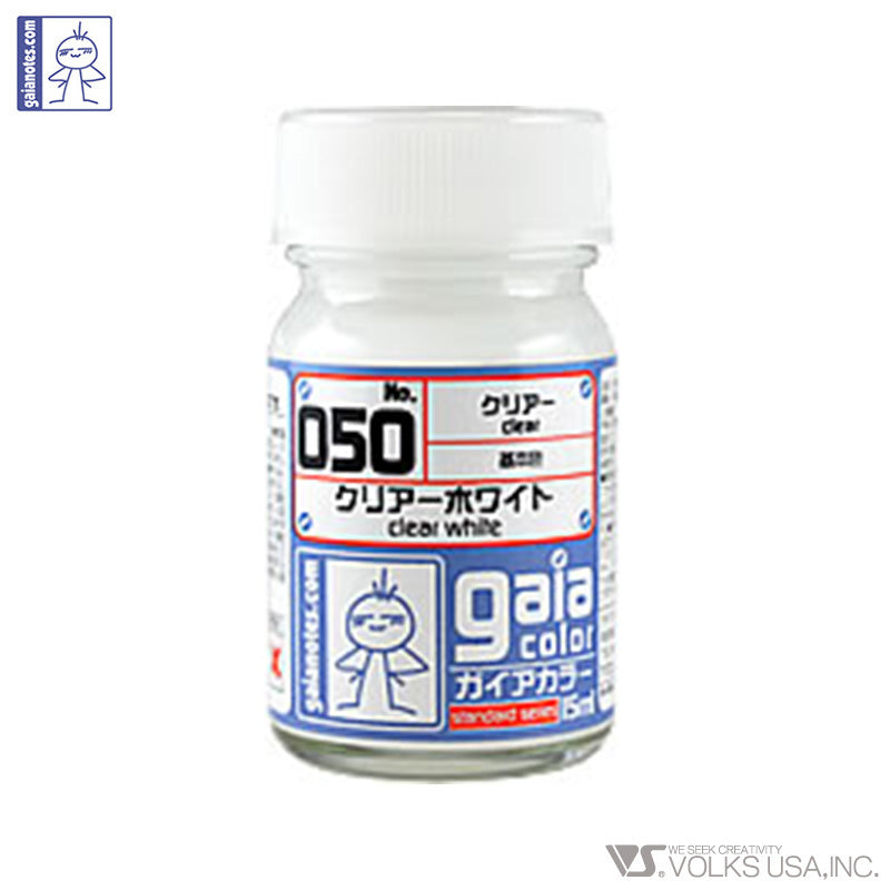Gaia Clear Color 050 Clear White - Glacier Hobbies - Gaia Notes