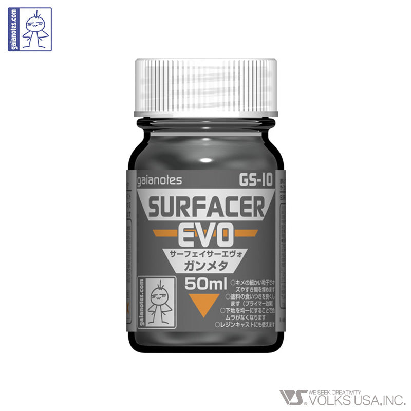 Gaia Notes GS-10 Surfacer EVO Gun Metal - Glacier Hobbies - Gaia Notes