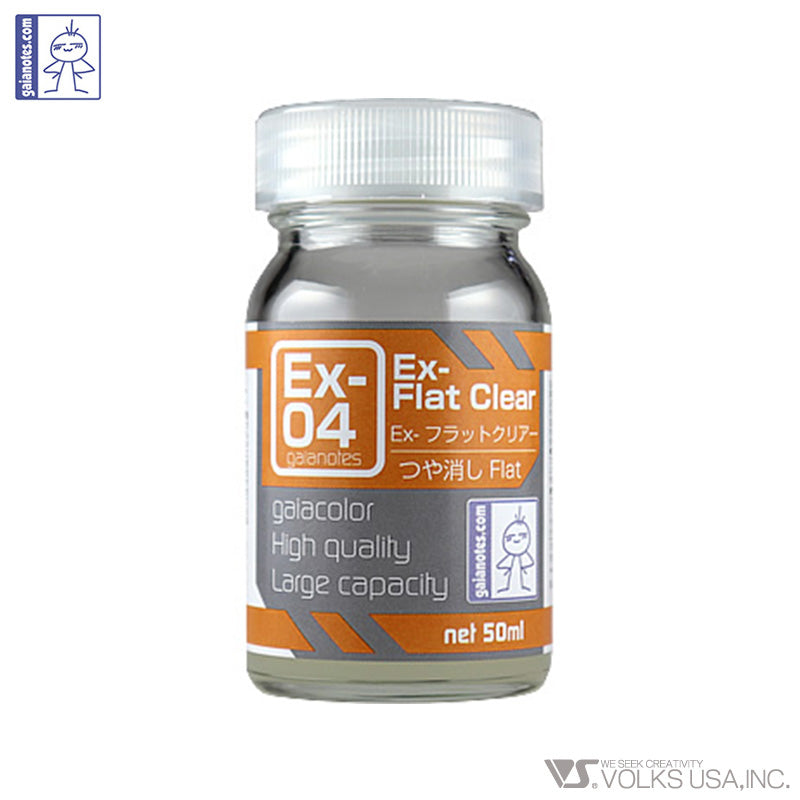 Gaia Ex-04 EX-Flat Clear - Glacier Hobbies - Gaia Notes