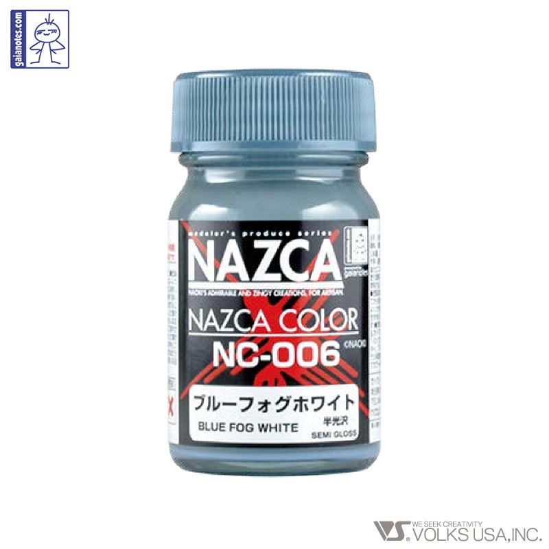 Gaia Notes NC-006 Blue Fog White - Glacier Hobbies - Gaia Notes