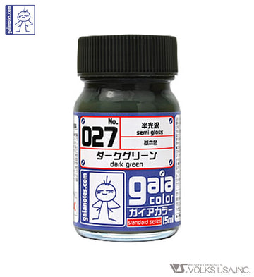 Gaia Military Color 027 Dark Green - Glacier Hobbies - Gaia Notes