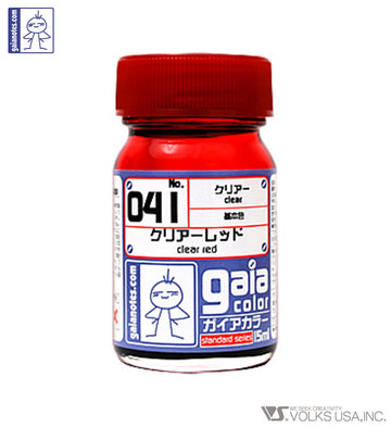 Gaia Clear Color 041 Clear Red - Glacier Hobbies - Gaia Notes