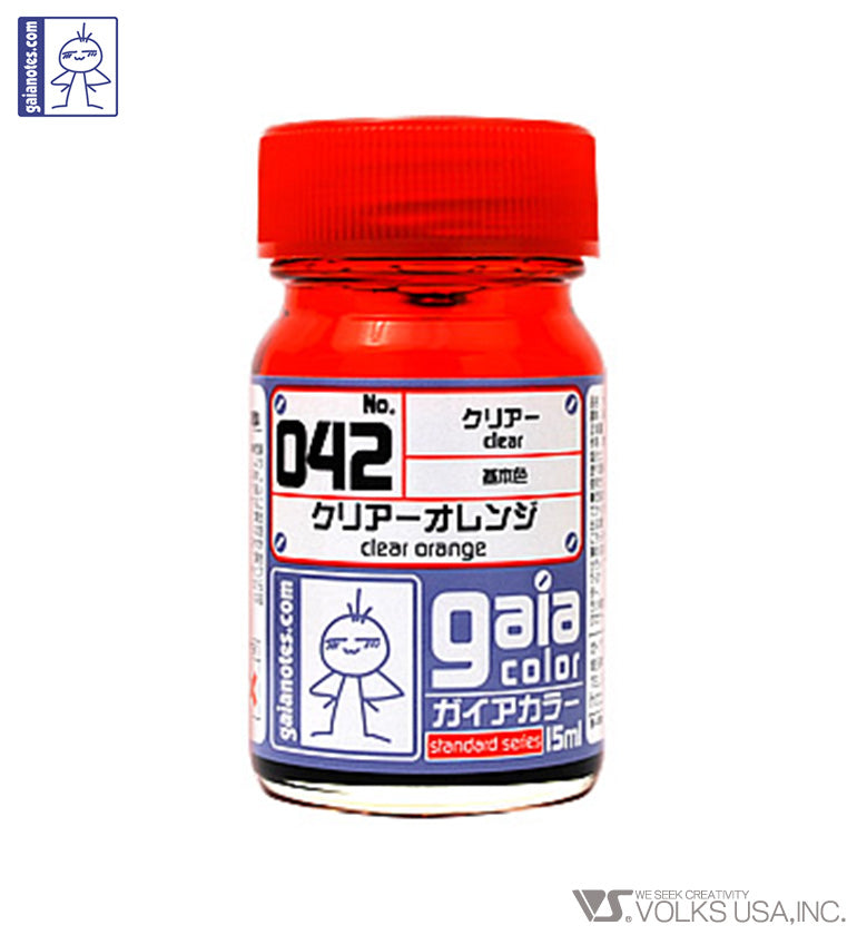 Gaia Clear Color 042 Clear Orange - Glacier Hobbies - Gaia Notes