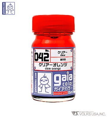 Gaia Clear Color 042 Clear Orange - Glacier Hobbies - Gaia Notes