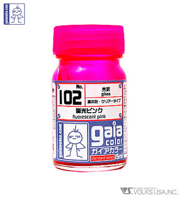 Gaia Fluorescence Color 102 Fluorescent Pink - Glacier Hobbies - Gaia Notes