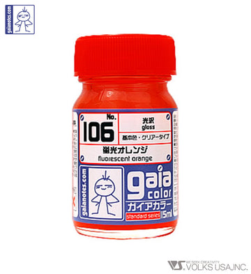 Gaia Fluorescence Color 106 Fluorescent Orange - Glacier Hobbies - Gaia Notes