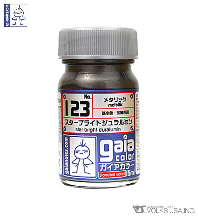 Gaia Metallic Color 123 Star Bright Duralumin - Glacier Hobbies - Gaia Notes